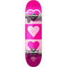 Heart Supply Quadron Logo Skateboard - Rosa