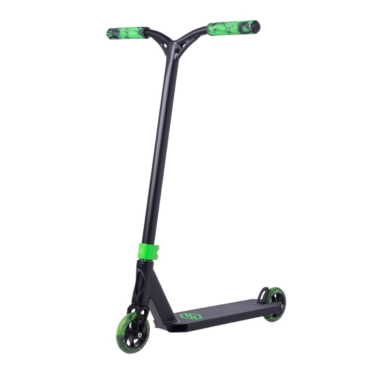 Striker Lux Painted Stunt Scooter - Schwarz/Lime-ScootWorld.de