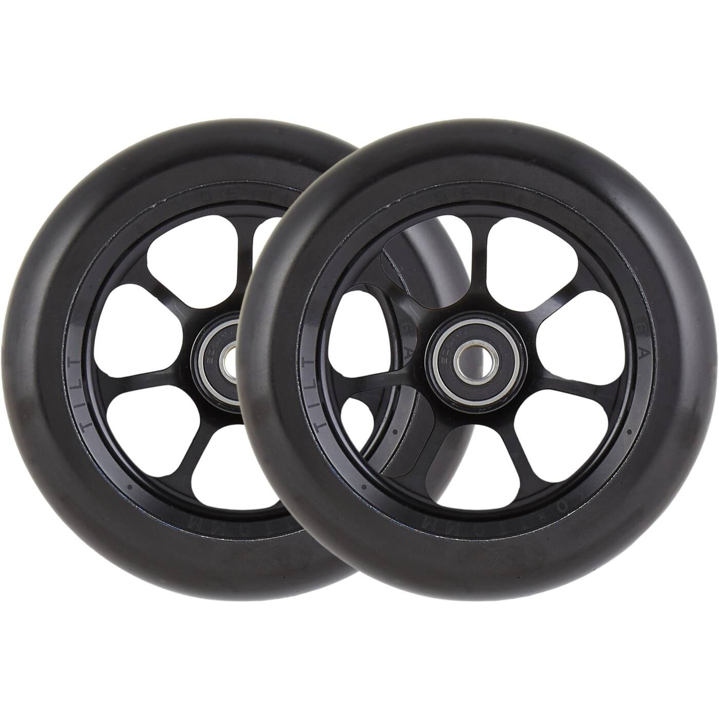 Tilt Durare Spoked Stunt Scooter Rolle 2-Pack - Black-ScootWorld.de