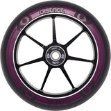 District Dual Width Core Stunt Scooter Rolle - Black/Magenta-ScootWorld.de