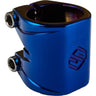 Striker Essence V2 Double Stunt Scooter Clamp - Blau Chrome
