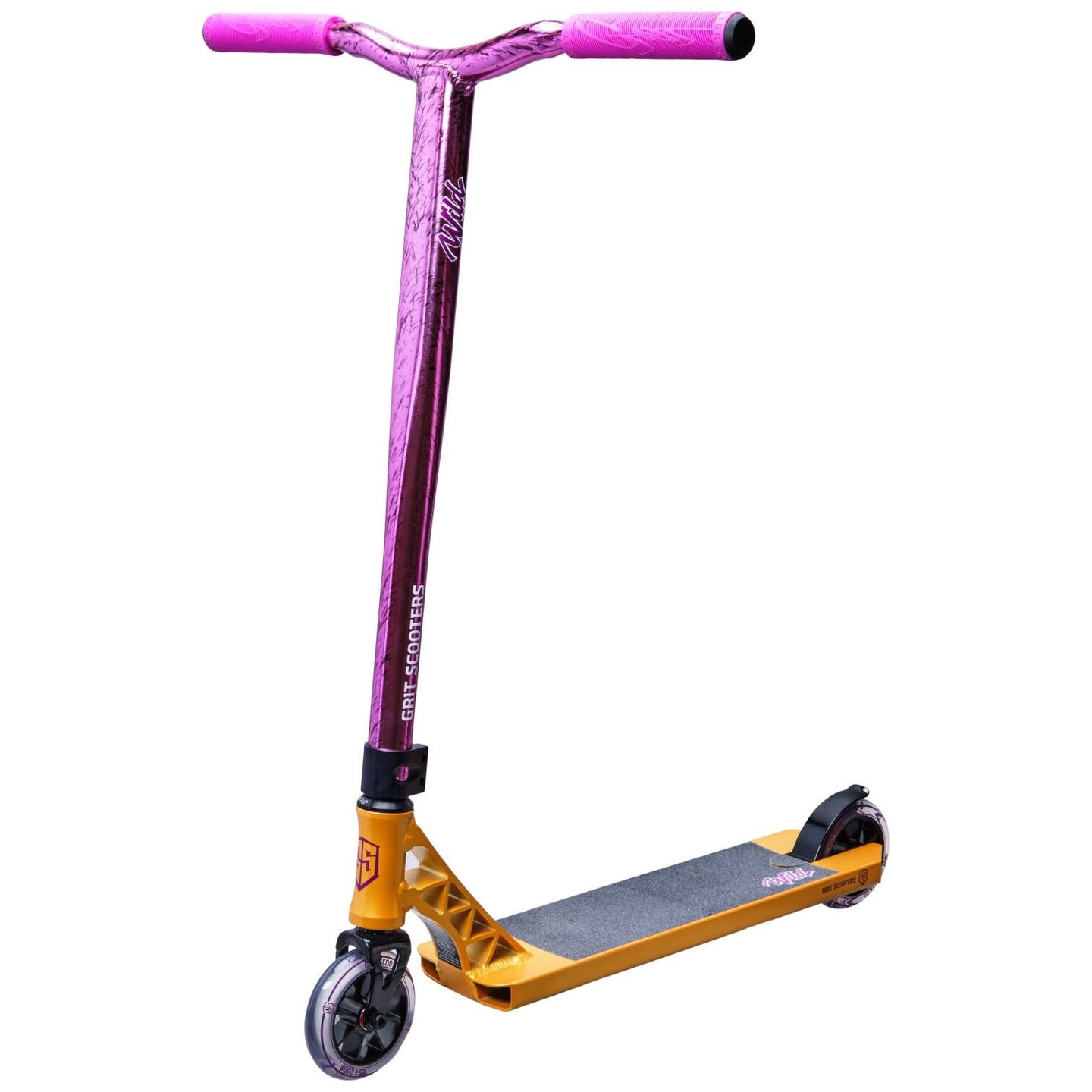 Grit Wild Stunt Scooter (Gold/Purple) - Gold/Vapour Purple-ScootWorld.de