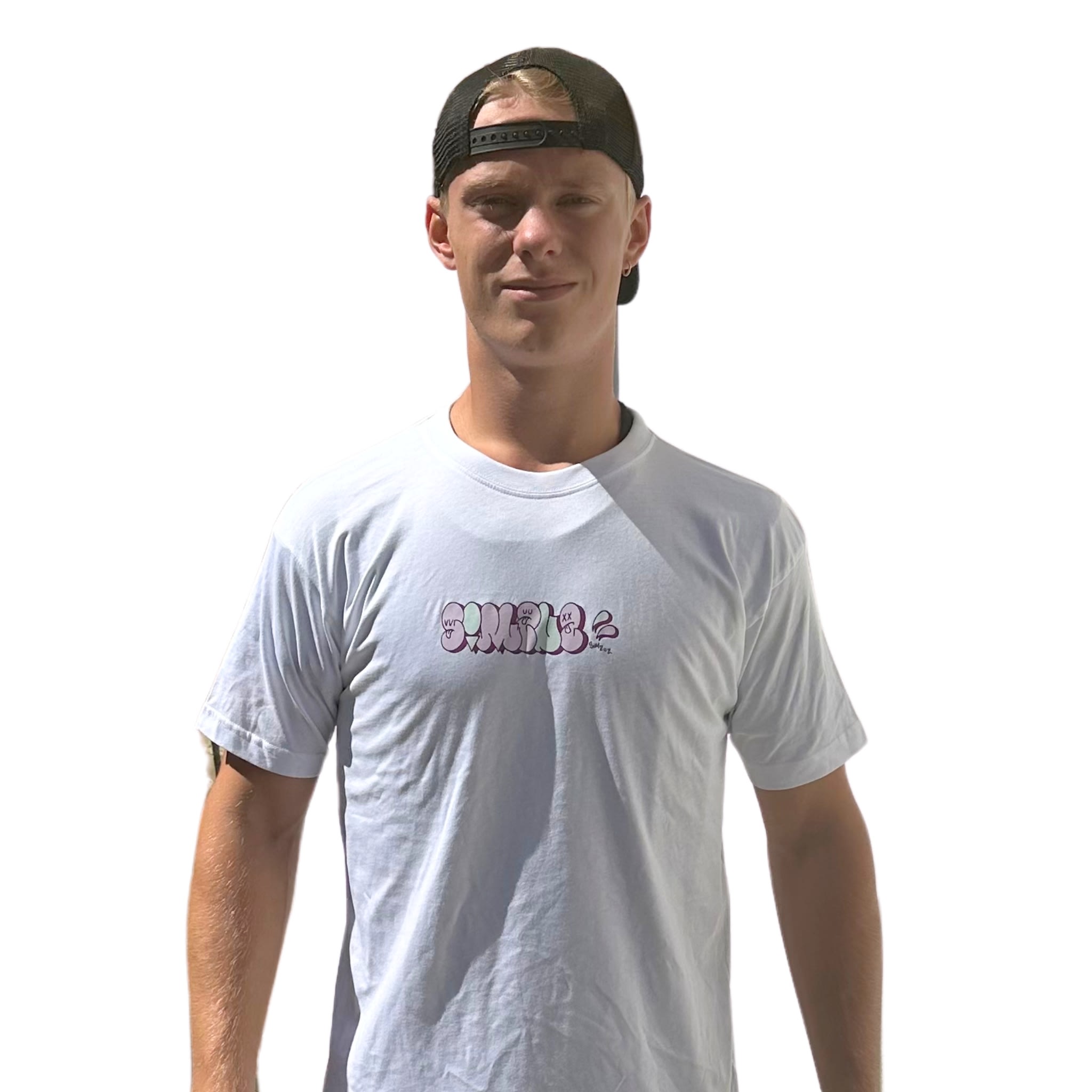 Simon Simzuz Tshirt - White-ScootWorld.de