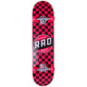 RAD Checkers Komplet Skateboard - Rot