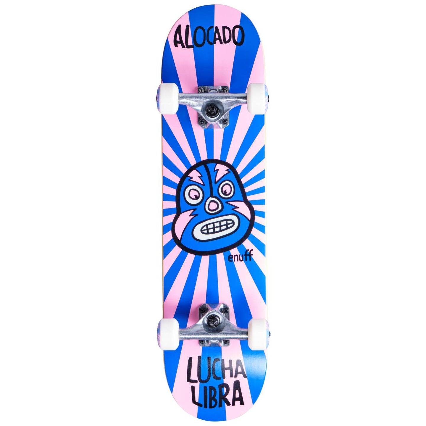 Enuff Lucha Libre Komplet Skateboard - Pink-ScootWorld.de